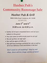 Set ups in stuff for sale. Husher Pub And Grill Posts Caledonia Wisconsin Menu Prices Restaurant Reviews Facebook