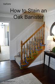 Wood stains serve both to highlight the beauty of the wood and the skill of the woodworker. How To Stain An Oak Banister The Idea Room