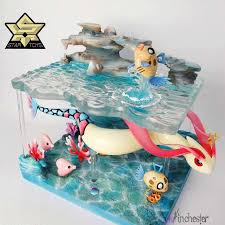 Milotic Feebas Pokemon Resin Statue Star Toys Gk In Stock Pokemon Statue Toys