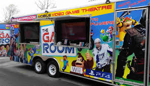 The gamerz truck video game truck comes right to your home, driveway, or curb (or even to a local park, parking lot, or another open area) with the best game consoles and video game selection, and a game coach who runs the party from start to finish. Game Truck Kids Games More