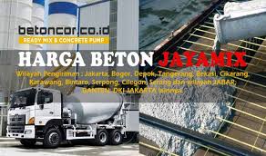 Harga jual cor beton murah di atas dapat berubah. Harga Cor Jayamix Bekasi Selatan Kota Bekasi