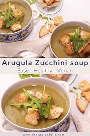 3 medium zucchini, skin on cut in large chunks. Zucchini Soup With Arugula The Tasty Chilli