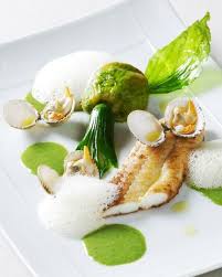 Filet De Sole Roti Fleurs De Courgette Farcies De Coques Jus De Leur Cuisson Au Basilic Fleur De Courgette Farcie Recette Gastronomique Recettes De Cuisine