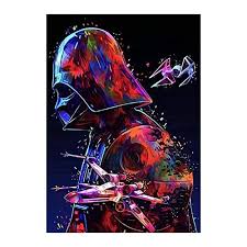 Star wars diamond painting kits. Star Wars Diamond Painting Kits For Adults Diy 5d Full Drill Crystal Rhinestone Embroidery Painting For Kids Cross Stitch Pictures Craft Stickers For Home Wall Decor Gift 12x16 Inch Darth Vader Pricepulse