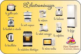 L Electromenager Clases De Frances Aprender Frances Unas Francesas