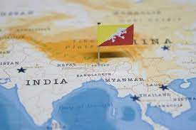 Bhutan In Map Of The World 255 Bhutan Map Photos - Free & Royalty-Free Stock Photos From Dreamstime