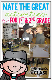 Nate The Great Book Study Companion Activities And A Mystery To Solve In The Classroom On Nate The Great D Nate The Great Book Study Detective Themed Classroom