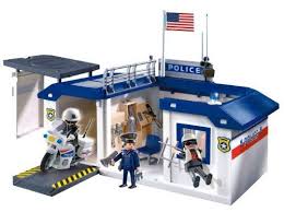 Playmobil Take Along Police Station Playset By Playmobil 38 95 Includes 3 Figures Police Motorcycle And Tons Of Police Station Lego Police Station Police