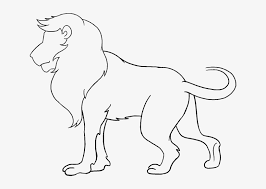 Use a series of curved lines. How To Draw Lion Lion Drawing Images Easy Transparent Png 678x600 Free Download On Nicepng