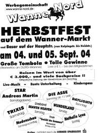 Deshalb lohnt sich ein konto bei uns wichtige services. Werbegemeinschaft Wanne Nord Termine Herbstfest Mit Andreas Martin Und Und Und