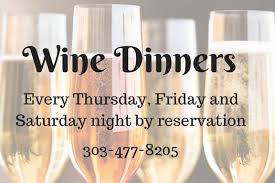 Preheat oven to 350 degrees. Wine Dinners The Lumber Baron Inn