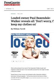 Dan Neidle on X: He became a very wealthy man, started to moonlight as a  porn star and talkshow host and acquired Loaded magazine (reportedly  describing himself as a porn baron) through