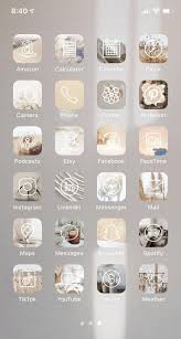 Thank You For Choosing Mmdesignstudio This Is A Digital Download For The Neutral Ios14 App Icon 40 Pack The App Icon Iphone Wallpaper App Homescreen Iphone