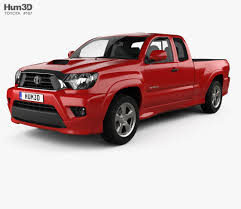 3d Model Of Toyota Tacoma X Runner 2012 In 2020 Toyota Tacoma X Runner Tacoma X Runner Toyota Tacoma