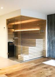 Sauna Statt Schwimmbad Beim Umbau Einer Alten Villa Wurde Das Ehemalige Schwimmbad Mit Einem Deckel Versehen Und In Sauna Dampfbad Kabine Badezimmer Mit Sauna