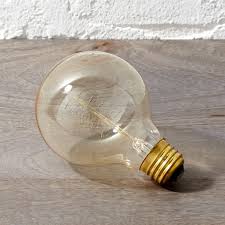 Spiral Filament 40w Light Bulb Reviews Cb2 Black Flush Mount Light Modern Light Bulbs Light Bulb