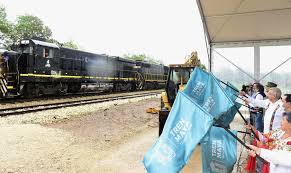 1500 km di rotaie al posto delle. Presidente Da Banderazo Al Tramo 3 Calkini Izamal Del Tren Maya Traera Bienestar A La Region Y No Afectara Al Ambiente Afirma Amlo
