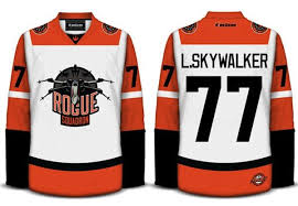 Fantastic Star Wars Hockey Jerseys Oh I Love This I D Probably Have Picked 5 For The Number But I Dig The Logic In 7 Rogue Squadron Hockey Jersey Jersey