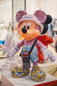 Mickey mouse & minnie mouse mickey mouse figurines showcase one of, if not the most famous disney character. Mickey Go Local 90 Mickey Mouse Figurines On Display At Raffles City Singapore Mickey Mouse Figurines Disney Art Mickey Mouse