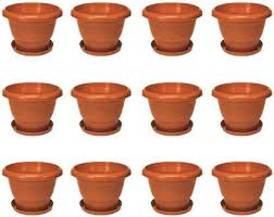 It has a rating of 4.7 with 129 reviews. Trustbasket Set Of 12 Uv Treated Plastic Pots 14 Inch With Saucer Plant Container Set Price In India Buy Trustbasket Set Of 12 Uv Treated Plastic Pots 14 Inch With Saucer
