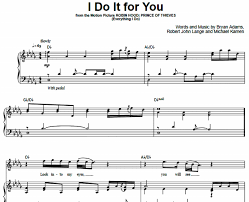 Savesave 64266571 bryan adams everything i do sheet music p. Bryan Adams Everything I Do Free Sheet Music Pdf For Piano The Piano Notes