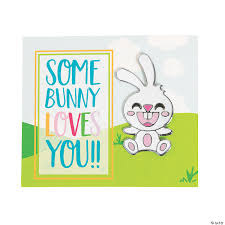 Baby deer with flowers fawn traceable. Some Bunny Loves You Pins With Card Oriental Trading