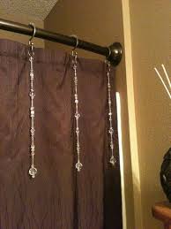 Bathroom Bling Diy Shower Curtain Bling Bathroom Shower Curtain Hooks