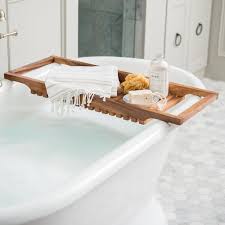 Acacia Bath Tray Magnolia Chip Joanna Gaines Summer 2019 Waco Tx Magnolia Com Bath Tray Tub Tray Bathrooms Remodel