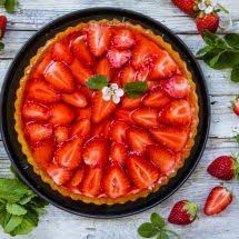 Decouvrez La Recette De Tarte Aux Fraises Thermomix Dessert A Realiser Facilement A Tarte Aux Fraises Thermomix Recette Tarte Aux Fraises Tarte Aux Fraises