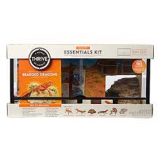 So many great deals on bearded dragon cage in one place shop now Thrive Front Double Door Opening Terrarium Desert Essentials Kit 40 Gallon Reptile Starter Kits Petsmart