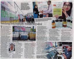 Pihak syarikat ada menyediakan bekas (percuma) untuk simpanan minyak Serdang Beli Minyak Masak Terpakai Office Of The Deputy Vice Chancellor Research Innovation