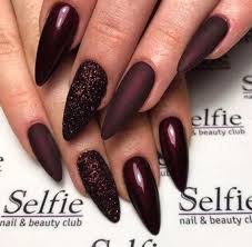 Cute haloween nails manicure nail. Burgundy Wine Color Nail Designs Confession Of Rose