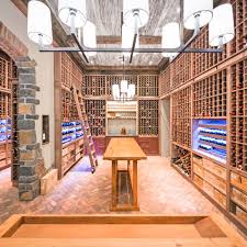 10 000 Bottle Wine Cellar In Nyack Ny Wood Beam Ceiling Barn Wood Ceiling Rustic Wood