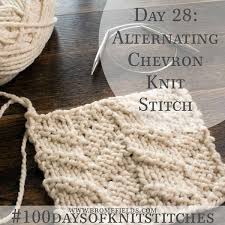 An elastic waistband stretches to fit perfectly, and a soft knit fabric feels amazing all day long. Day 28 Alternating Chevron Knit Stitch 100daysofknitstitches Knittingbasics Knit Stitch Knit Stitch Patterns Crochet Knit Stitches