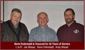 Wieser Team Members Honored at Holiday Gathering