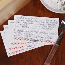 Check spelling or type a new query. 3x5 Recipe Cards Giftsforyounow