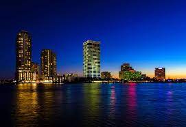 Jacksonville Florida Southbank At Sunset Travel Spot Travel Fun Travel Planet