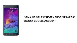 Get unlock code for iphone 6, zte, samsung, lg & all brands. Samsung Note 4 Duos Frp Bypass Google Account Unlock Sm N9100