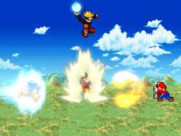 Naruto vs dragon ball game. Mario Vs Sonic Vs Naruto Vs Goku By Garuniox On Deviantart