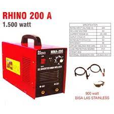 Mesin las rhino buatan mana. Jual Mesin Las Inverter Rhino 200 Aneka Global Sukses Jakarta Indotrading