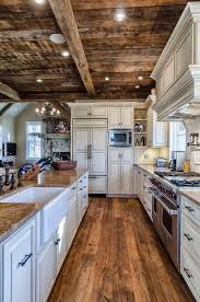 Diy Rustic Kitchen Ideas Kitchen Rustic With White Tile Backsplash Mountain House White Cabinets Log Home Kitchens Rustic Kitchen Rustic House Plans