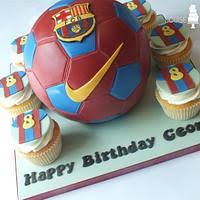 Alibaba.com offers 1698 football cakes designs products. 3d Barcelona Football Cake Cake By Louise Jackson Cake Cakesdecor
