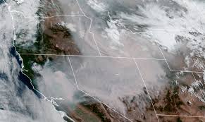 Google has posted a california fires master layer you can download showing several collections of satellite photos and maps.] Smoke From California Fires Oozes Over Western States The Washington Post