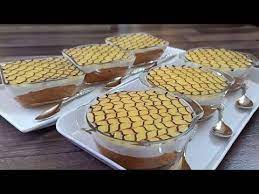 تحلية بذوق دانيت كراميل و الليمون تحلية راقية و منعشة و لذيذة جدا youtube in 2021 desserts food cooking