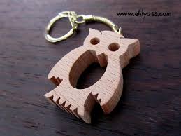 Porte Cles En Bois Massif Hibou En Chantournage Porte Cles En Bois Modeles Pour Scie A Chantourner Porte Cle