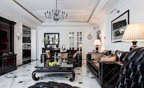 It is no secret that the interior design of an apartment reflects the, lifestyle temperament and habits of its owners. Black Color Elegance And Classic Style Create Gorgeous Masculine Interior Design