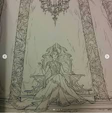 This is what i found while coloring in this book and testing the paper with my coloring medium. Acotar Coloring Book Coloring Books Cool Drawings A Court Of Mist And Fury