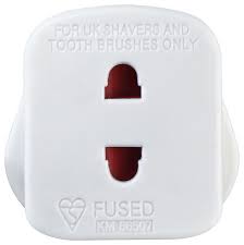 Because it runs on electricity, it must be plugged into an outlet or connected to your home's existing wiring. B Q White Shaver Socket Diy At B Q