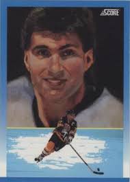 1991-92 Andre Racicot Rookie Score Hockey Montreal Canadians