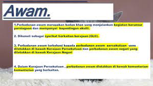 Terbuka untuk kakitangan kerajaan, badan berkanun terpilih dan glc terpilih (plus, sme bank, kolej polytech mara,unikl, dan glc yg terpilih). Ppt Perbadanan Awam Pptx Nur Adira Academia Edu